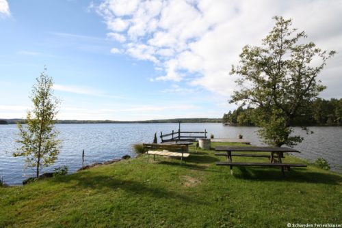 hauseigener Badeplatz – Ferienhaus Viken