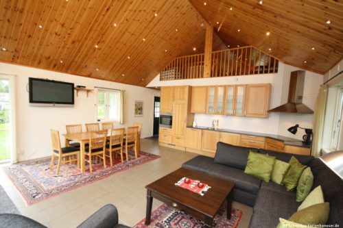 Wohn- /Essbereich – Ferienhaus John 74