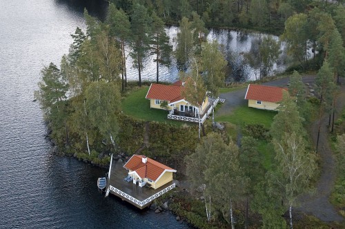 Blick auf das Anwesen – Ferienhaus Hurven 1