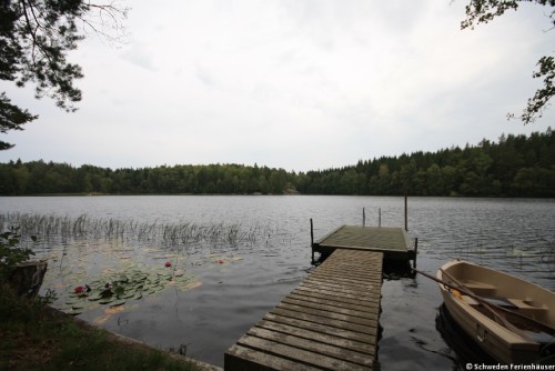 eigener Bootssteg – Ferienhaus Wallinder