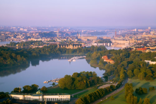 30 Prozent der Stadfläche besteht in Stockholm aus Wasser | © Ola Ericson/imagebank.sweden.se