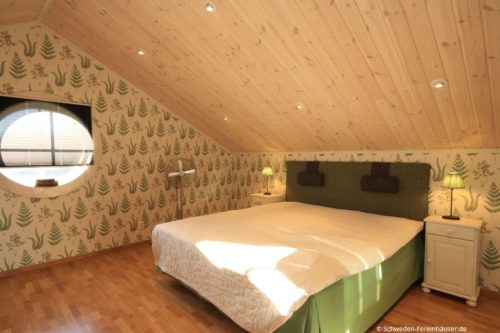 Schlafzimmer 1- Ferienhaus Sjötorpet