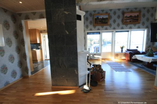 Blick vom Flur – Ferienhaus Sjötorpet
