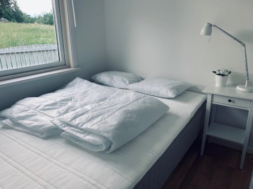 Schlafzimmer – Ferienhaus Lunding